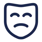 Mask Sad SVG Icon